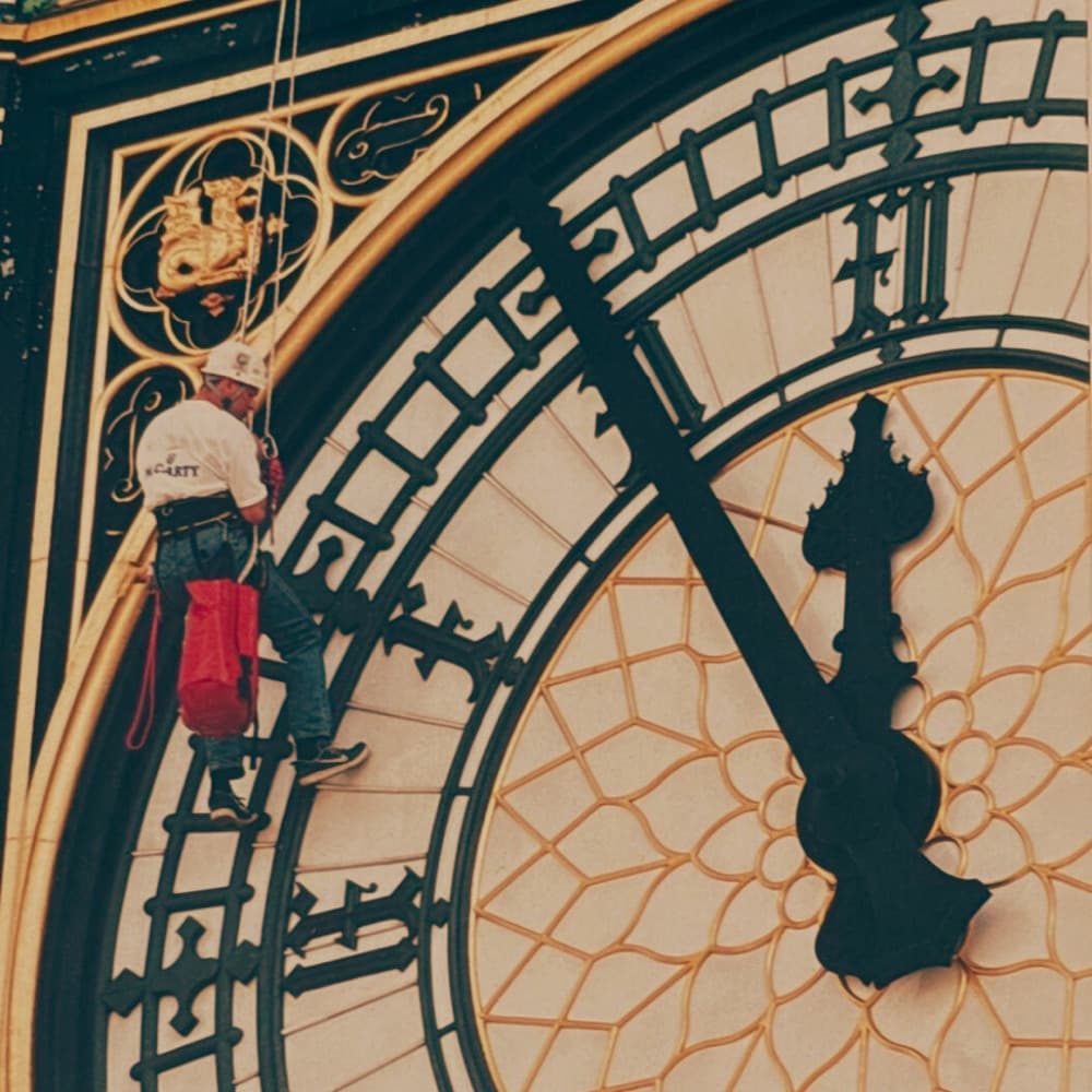 Big Ben Clock tower — architectural glazing commission