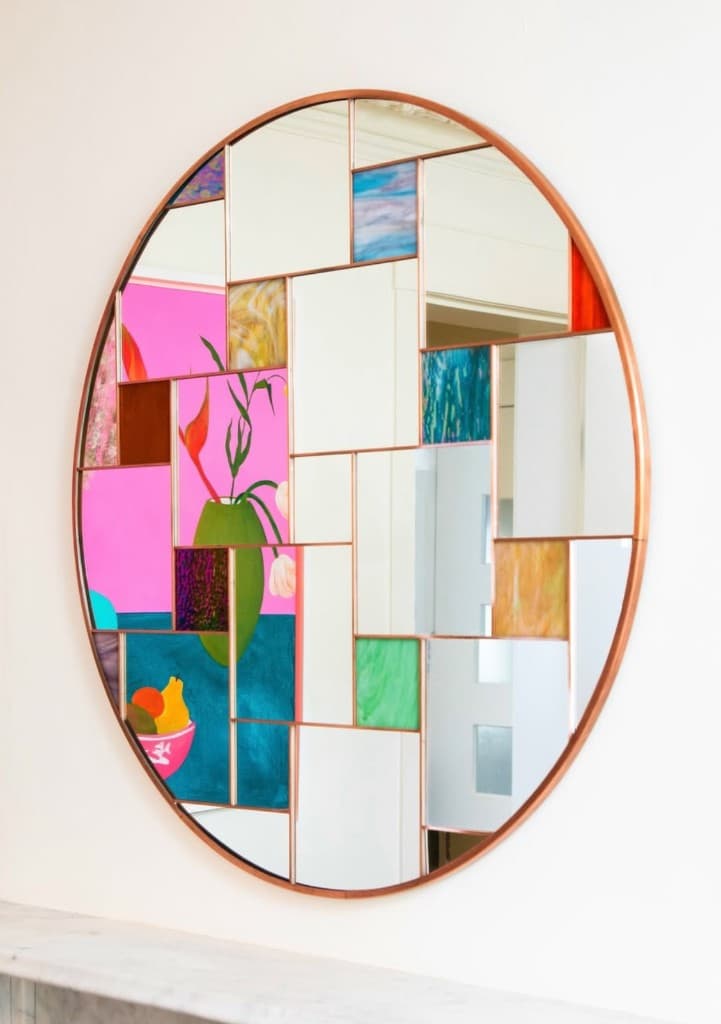 The Rotation Confetti Mirror, A celebratory reimagining of the Rotation, scattered, refracted colour.